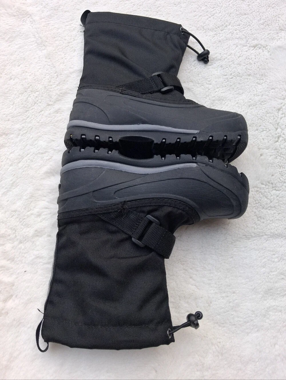 Kids Northside  Black Winter Snow Boots